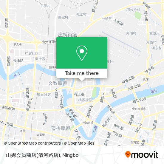 山姆会员商店(清河路店) map