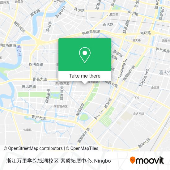 浙江万里学院钱湖校区-素质拓展中心 map