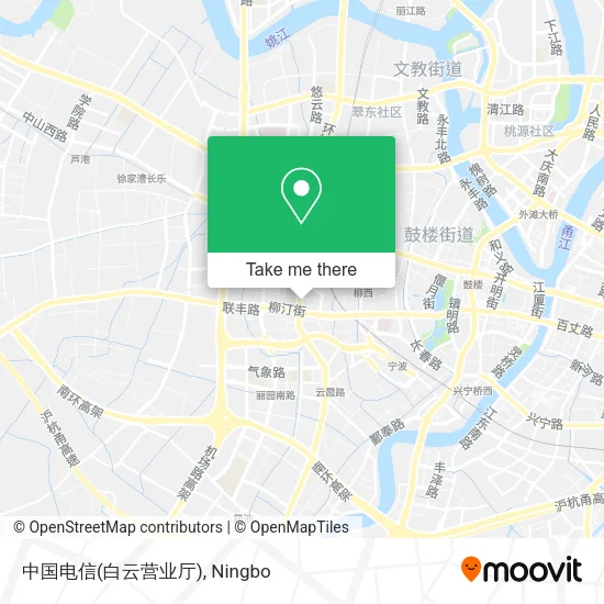 中国电信(白云营业厅) map