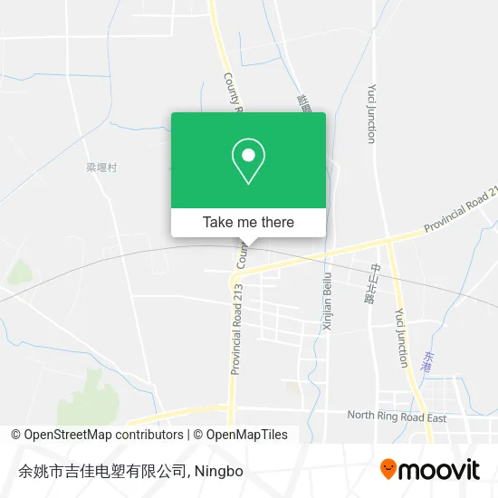 余姚市吉佳电塑有限公司 map