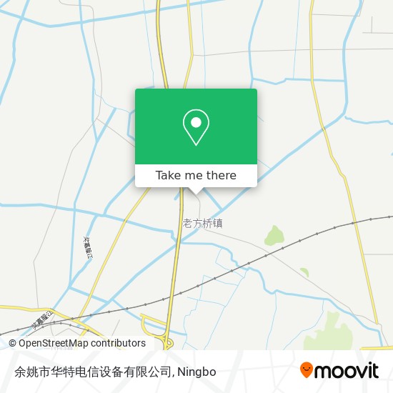 余姚市华特电信设备有限公司 map