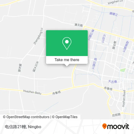 电信路21幢 map