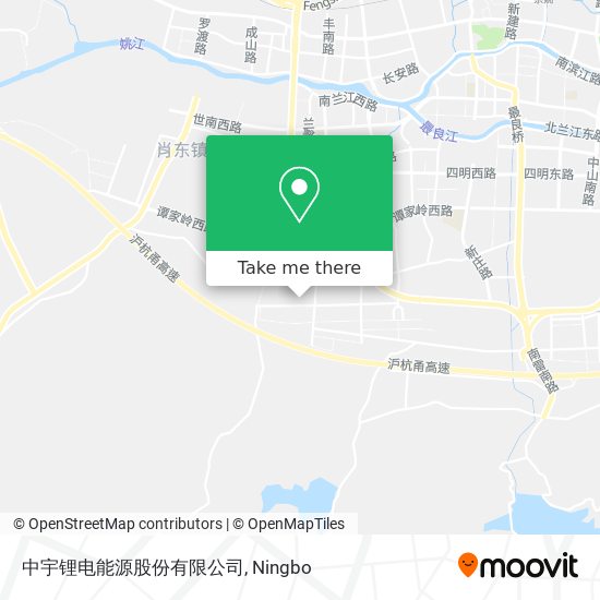 中宇锂电能源股份有限公司 map