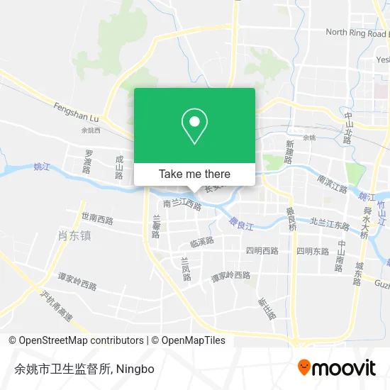 余姚市卫生监督所 map