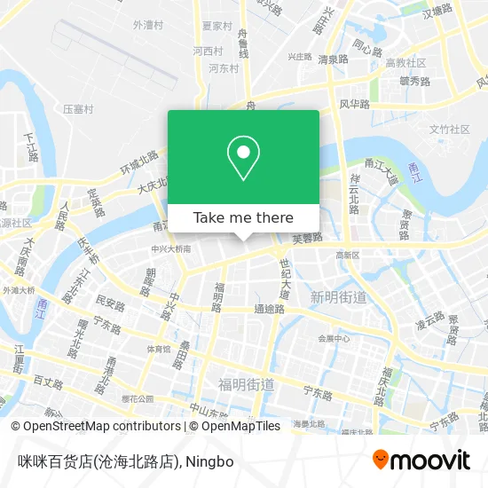 咪咪百货店(沧海北路店) map