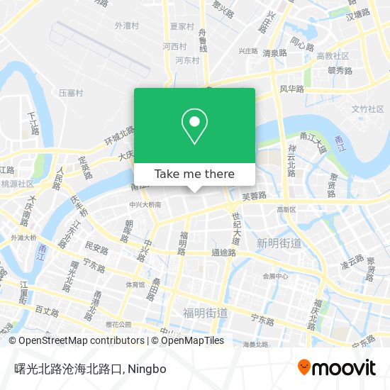 曙光北路沧海北路口 map