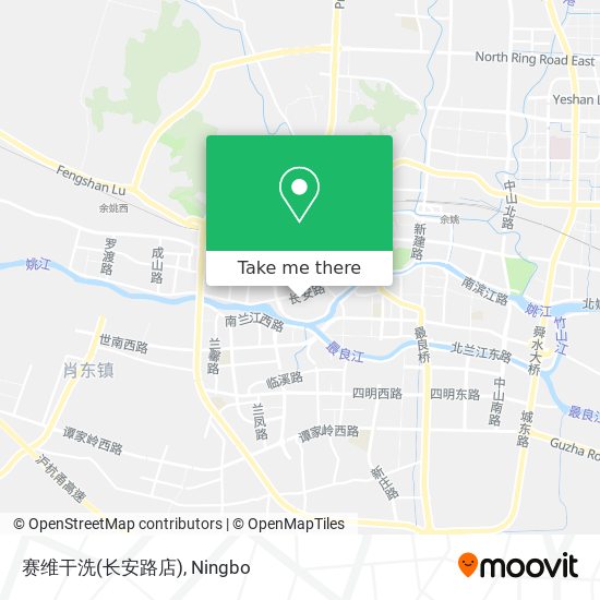 赛维干洗(长安路店) map