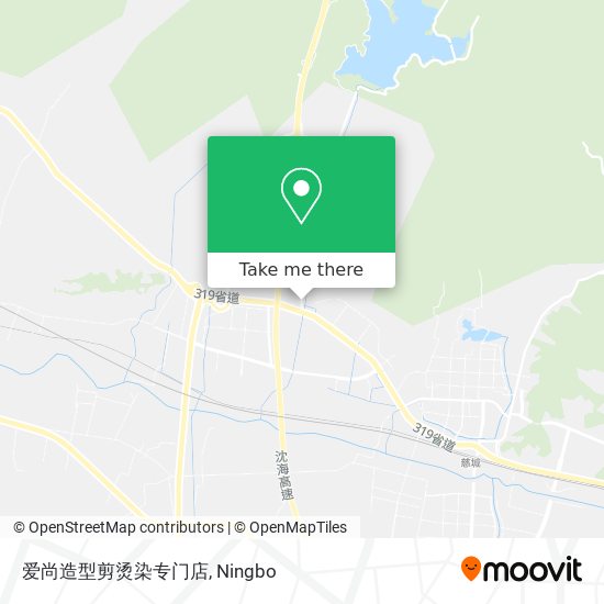 爱尚造型剪烫染专门店 map