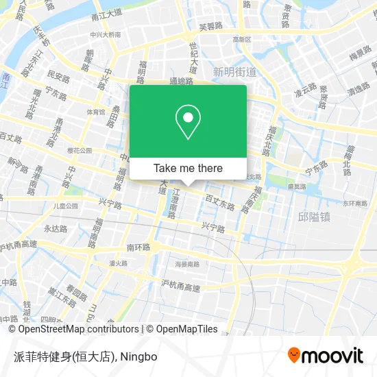 派菲特健身(恒大店) map
