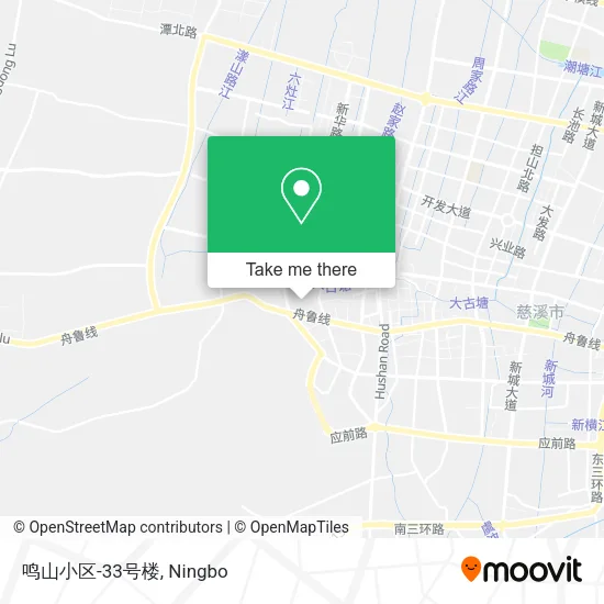 鸣山小区-33号楼 map