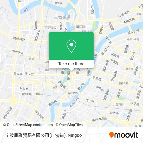 宁波鹏聚贸易有限公司(广济街) map