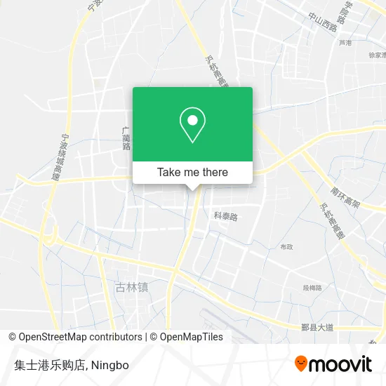 集士港乐购店 map