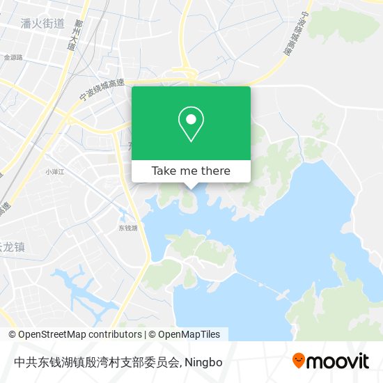 中共东钱湖镇殷湾村支部委员会 map