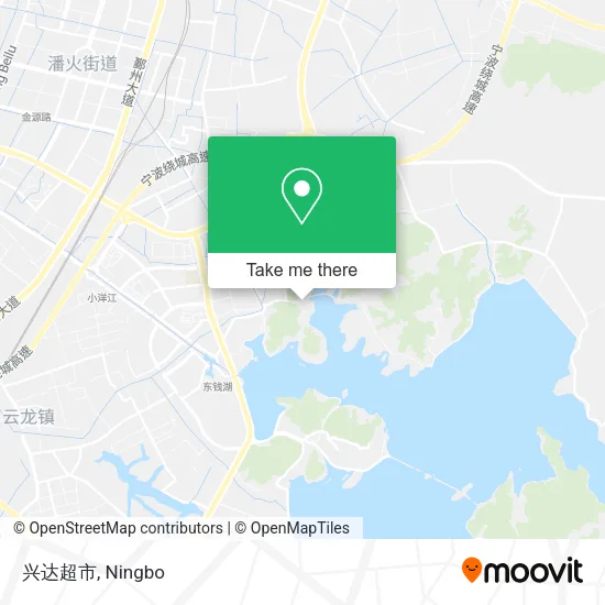 兴达超市 map