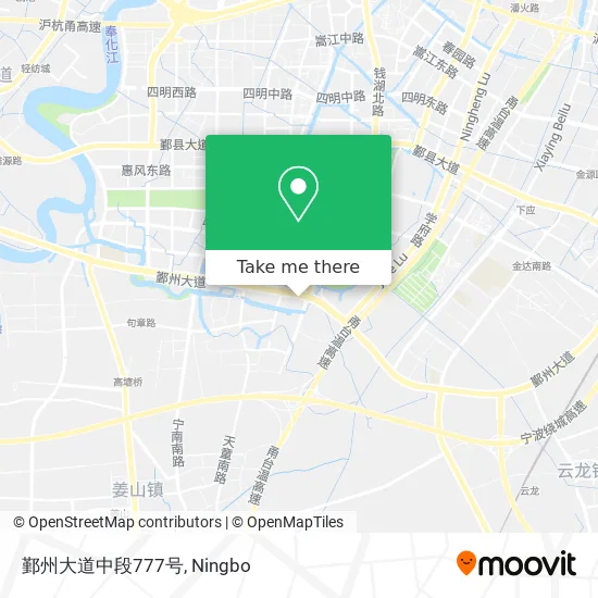 鄞州大道中段777号 map