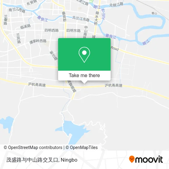 茂盛路与中山路交叉口 map