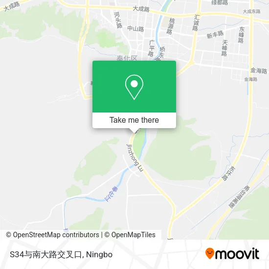 S34与南大路交叉口 map