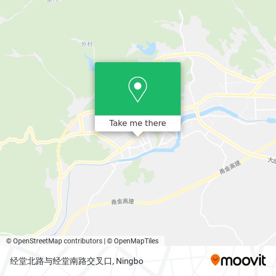 经堂北路与经堂南路交叉口 map