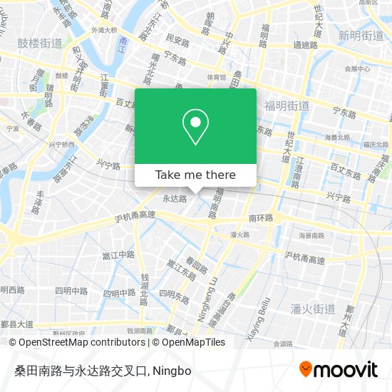 桑田南路与永达路交叉口 map