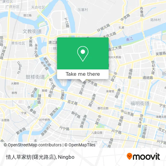 情人草家纺(曙光路店) map