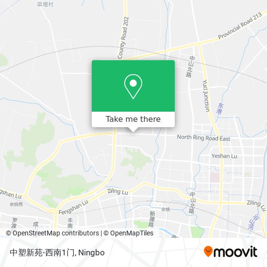 中塑新苑-西南1门 map
