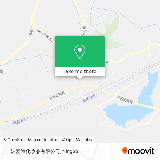 宁波爱诗化妆品有限公司 map