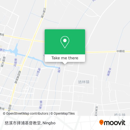 慈溪市择浦基督教堂 map