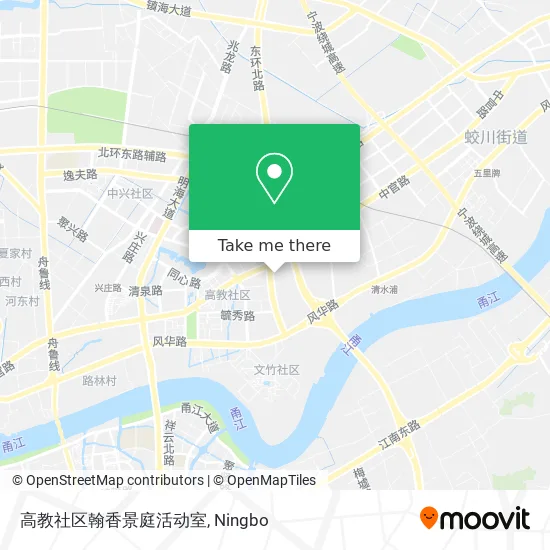 高教社区翰香景庭活动室 map