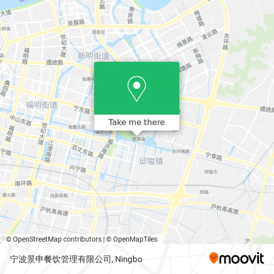 宁波景申餐饮管理有限公司 map