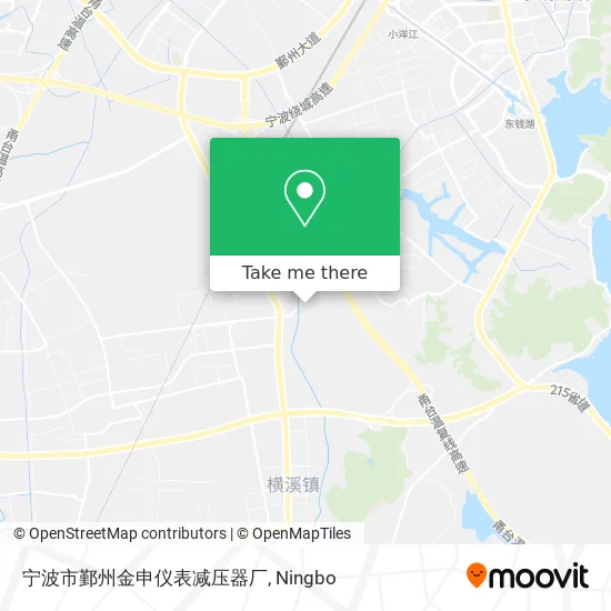 宁波市鄞州金申仪表减压器厂 map