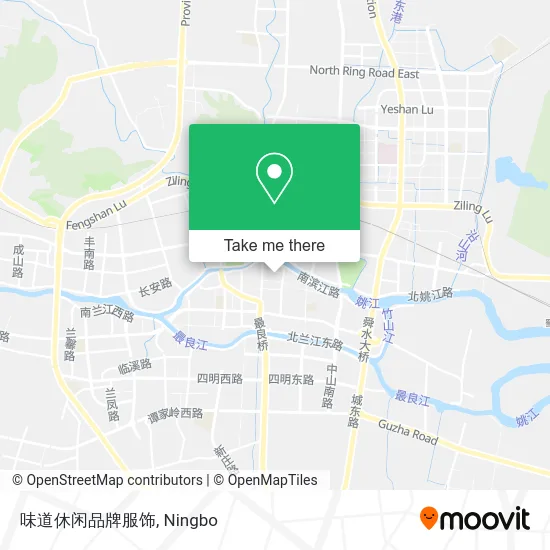 味道休闲品牌服饰 map