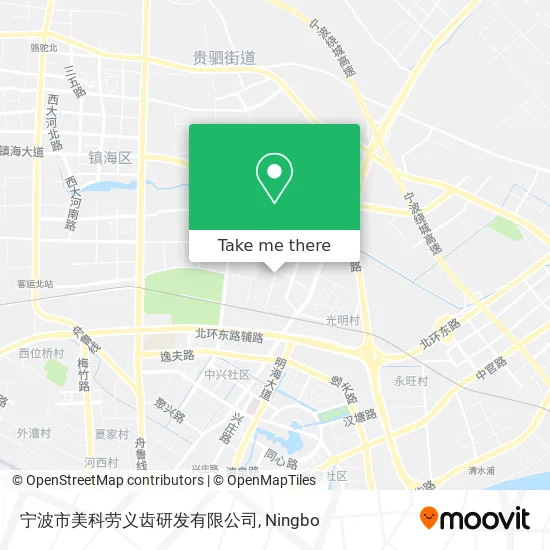 宁波市美科劳义齿研发有限公司 map
