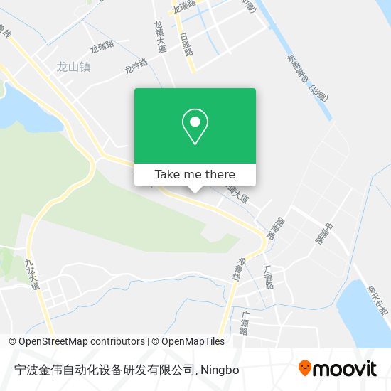 宁波金伟自动化设备研发有限公司 map