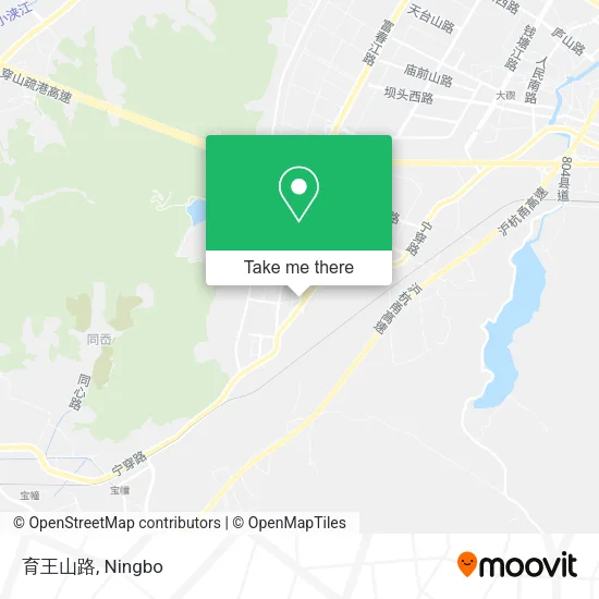 育王山路 map