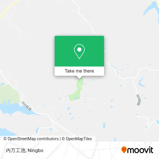 内万工池 map