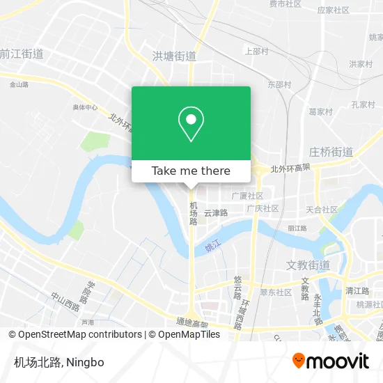 机场北路 map