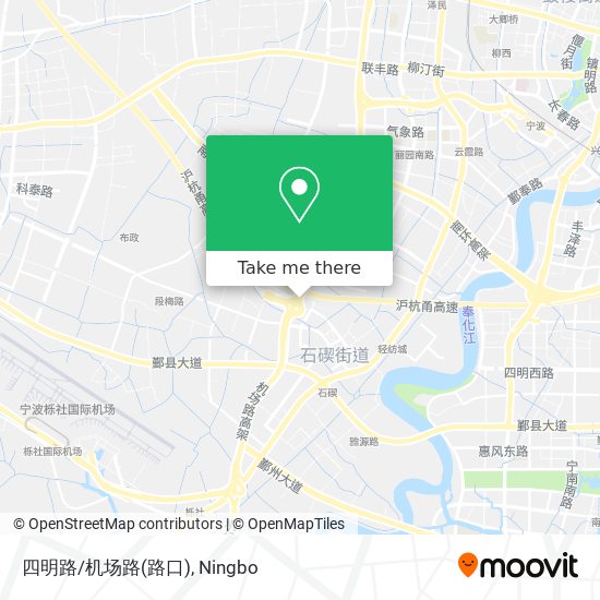 四明路/机场路(路口) map