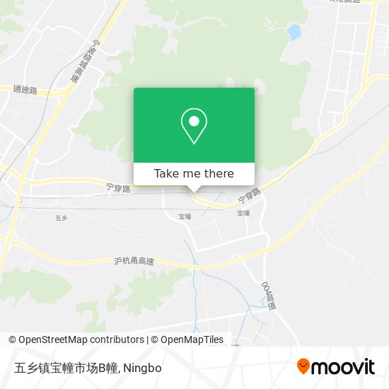 五乡镇宝幢市场B幢 map