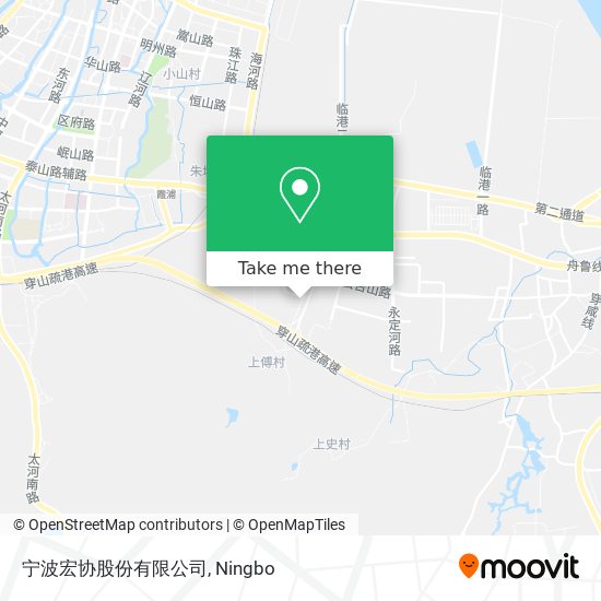 宁波宏协股份有限公司 map