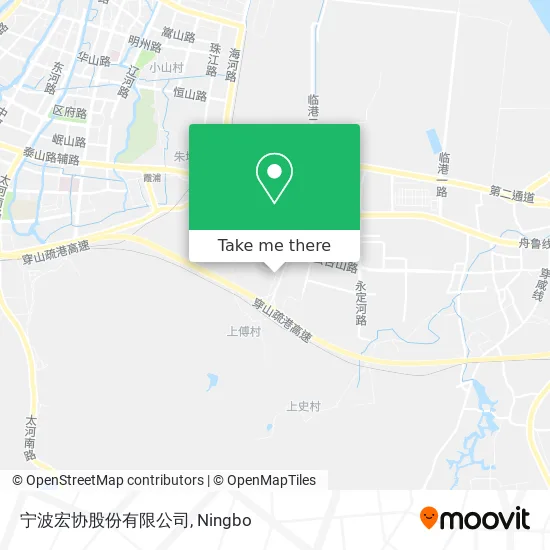 宁波宏协股份有限公司 map