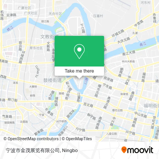 宁波市金茂展览有限公司 map