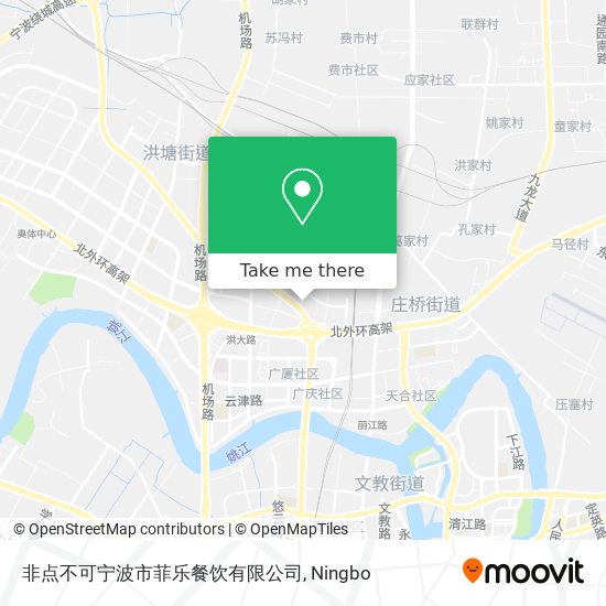 非点不可宁波市菲乐餐饮有限公司 map