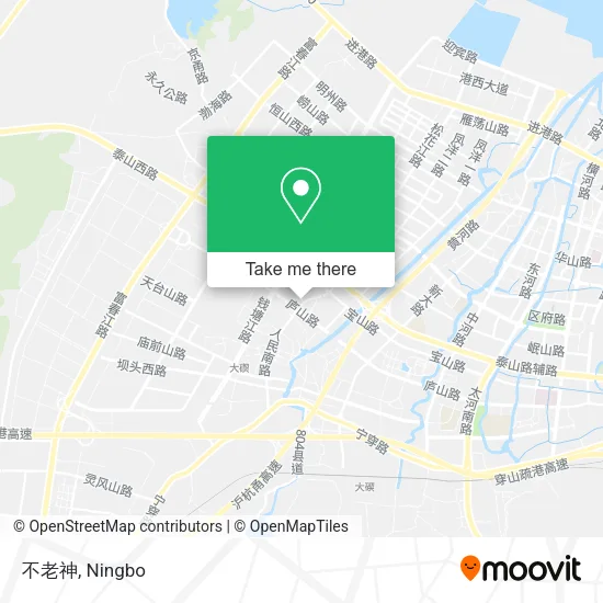 不老神 map