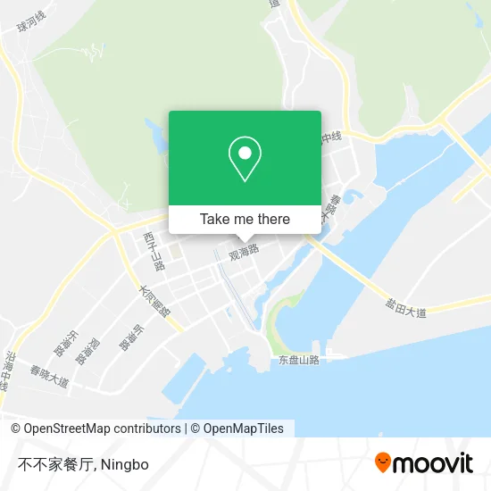 不不家餐厅 map