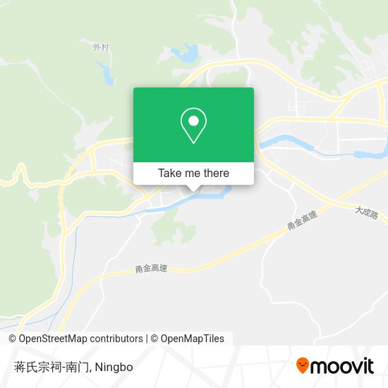 蒋氏宗祠-南门 map