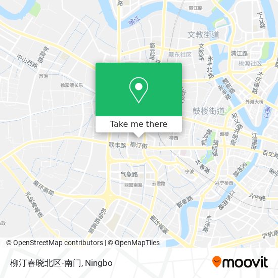 柳汀春晓北区-南门 map