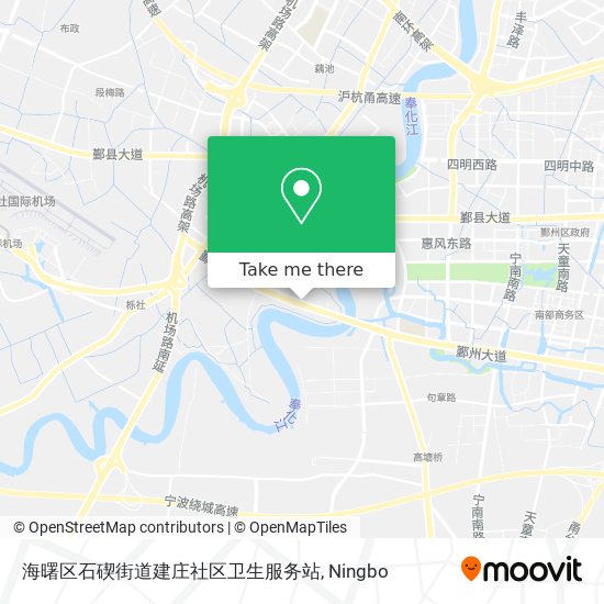 海曙区石碶街道建庄社区卫生服务站 map