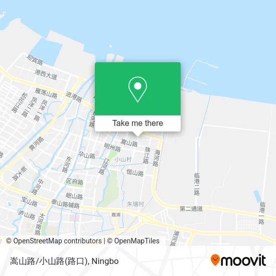 嵩山路/小山路(路口) map