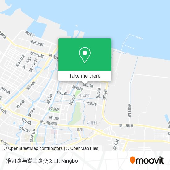 淮河路与嵩山路交叉口 map