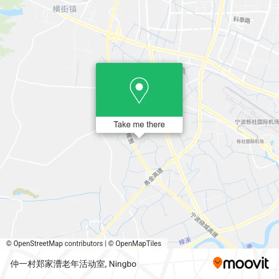 仲一村郑家漕老年活动室 map